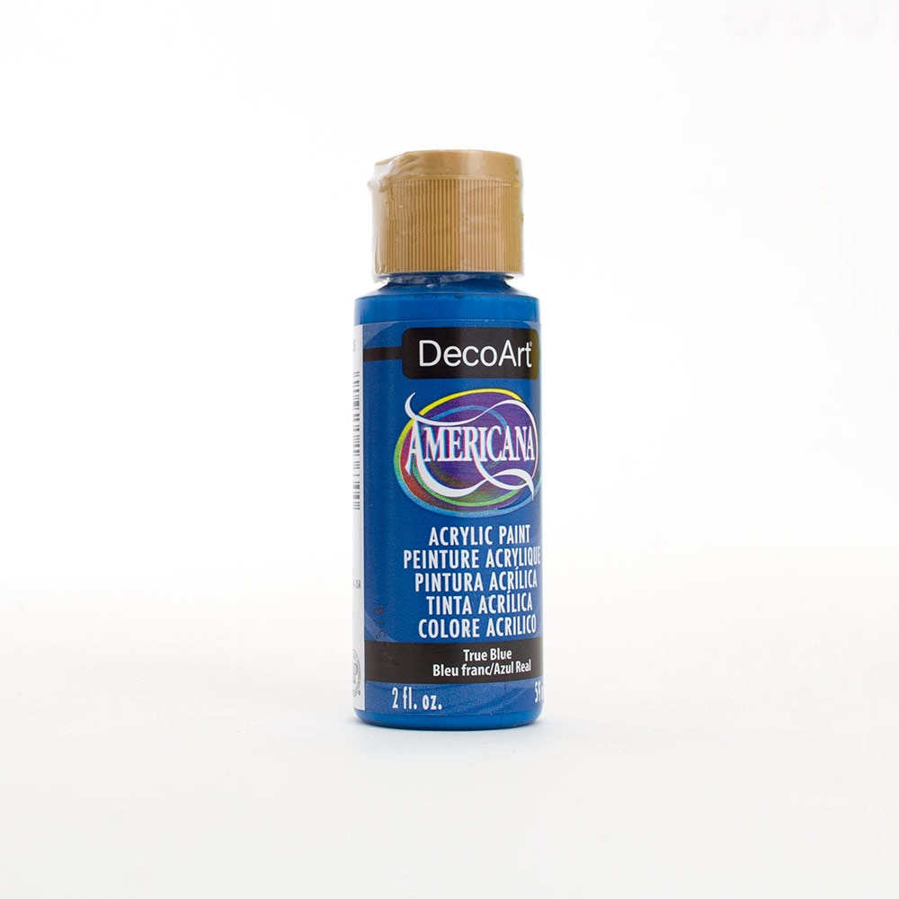 DecoArt, Americana, Acrylic, Paint, 2oz, True Blue